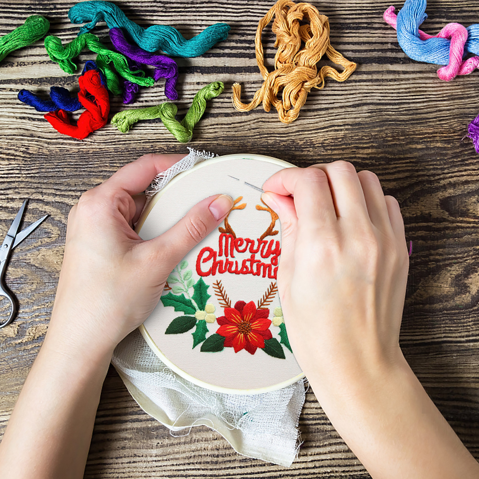 Embroidery Xmas Kits - Christmas Embroidery Kits Xmas Cross Stitch