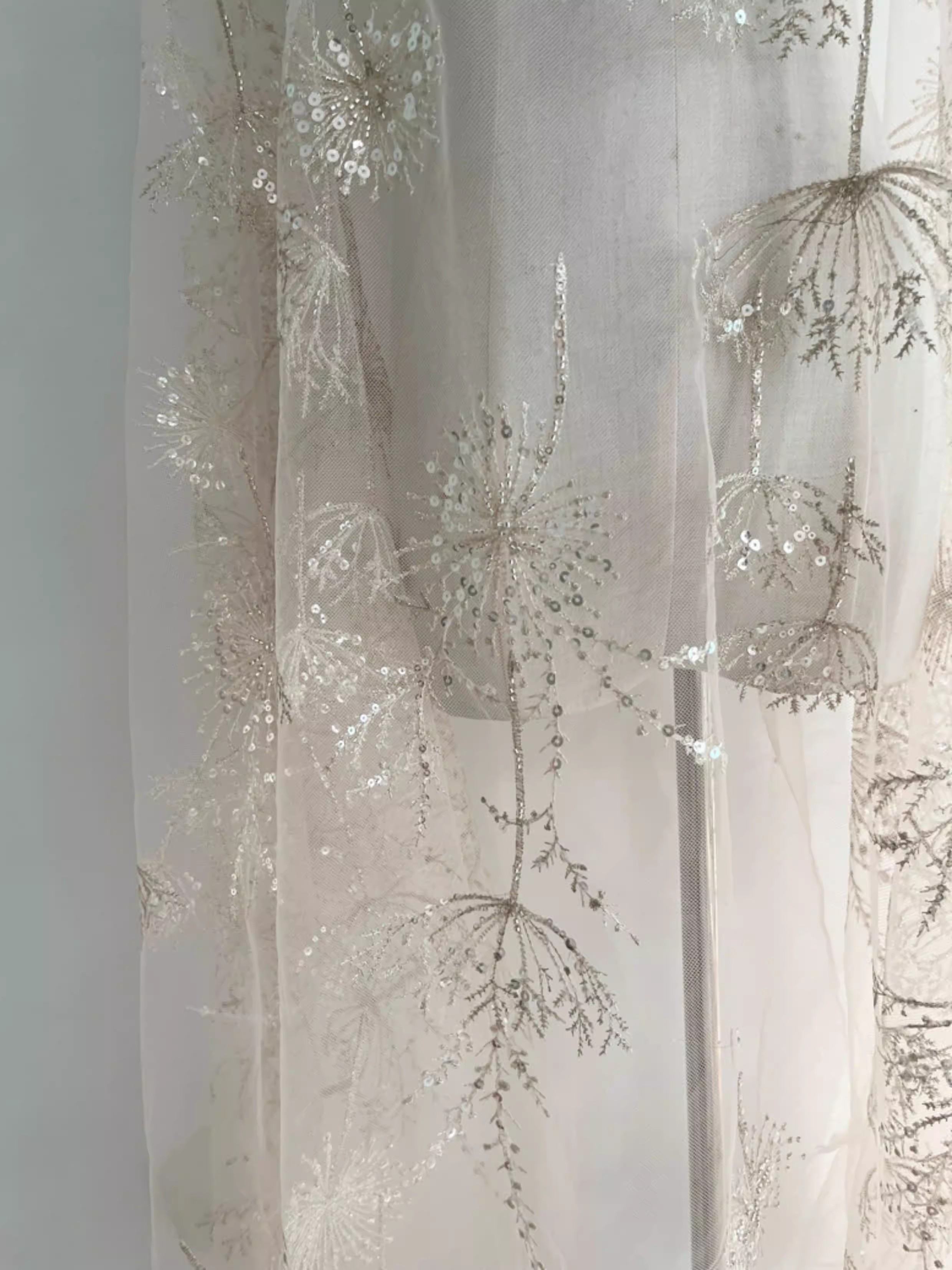 Embroidery Wedding - 1yard New soft mesh diy sewing