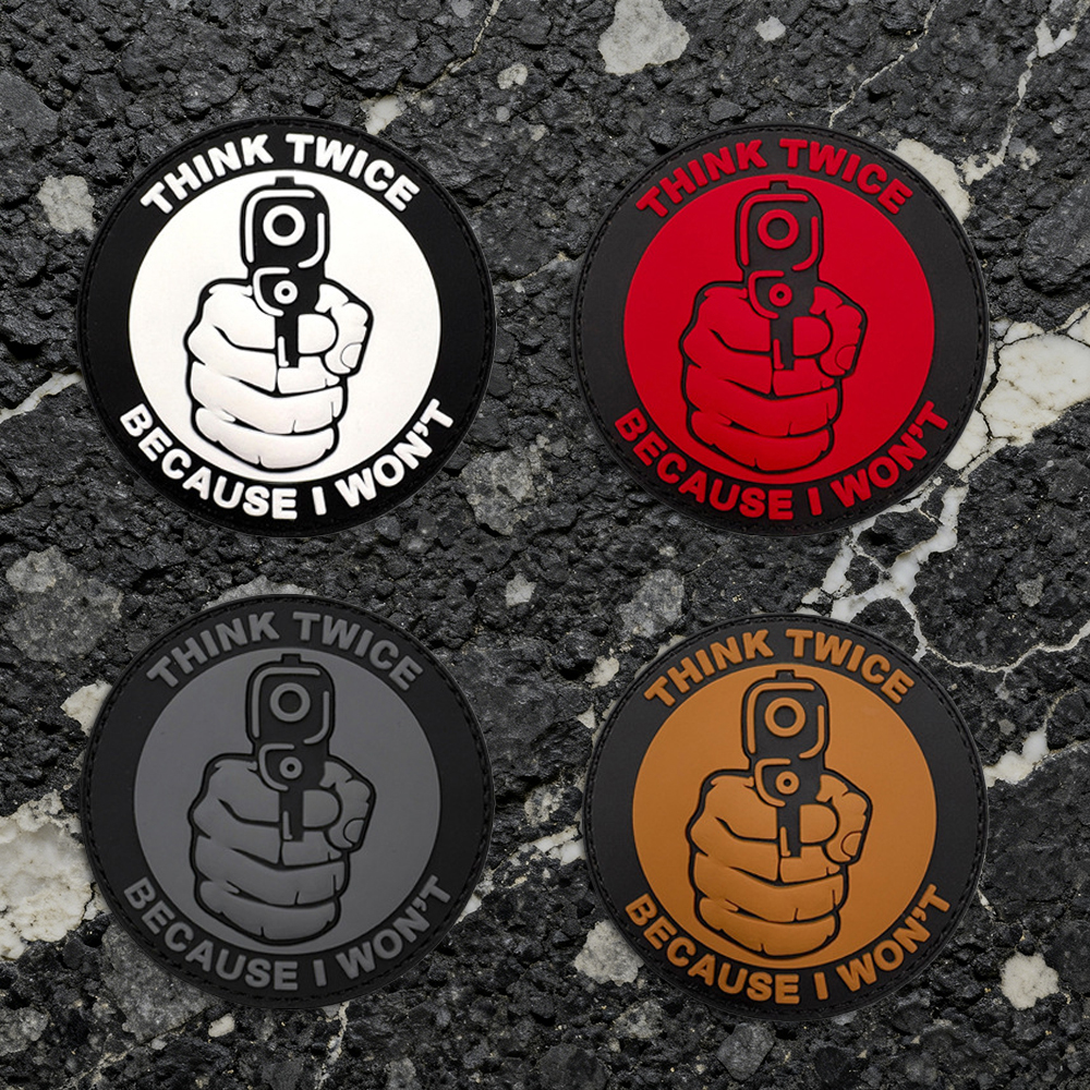 Embroidery Effect - A Pvc Material Sticker Patch with