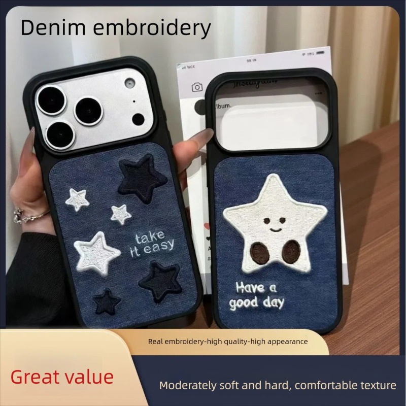 Denim Star Embroidery Couple P – обзор и цена Embroidery Lovers