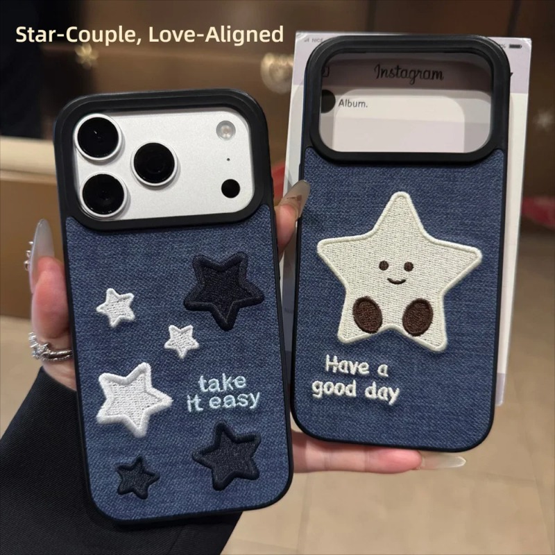 Denim Star Embroidery Couple P – обзор и цена Embroidery Lovers