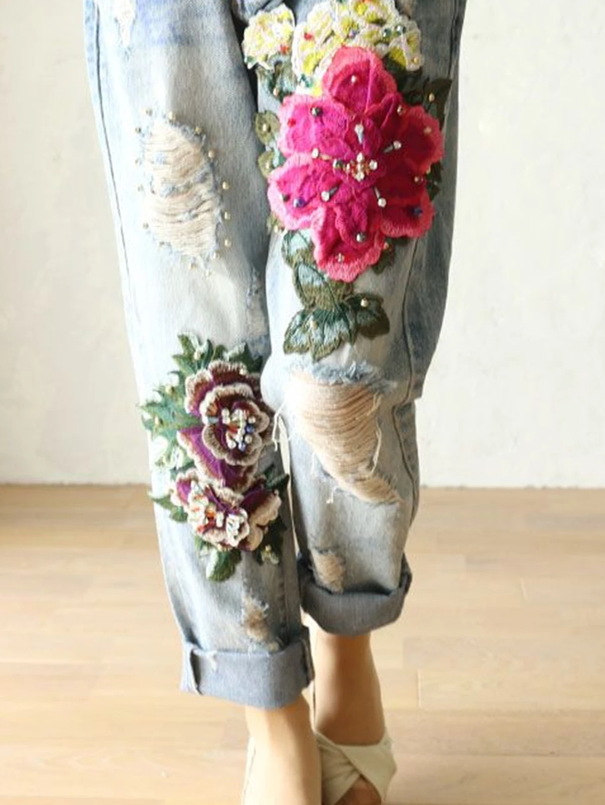 Women's Elegant Floral Embroid – обзор и цена Embroidery Effect