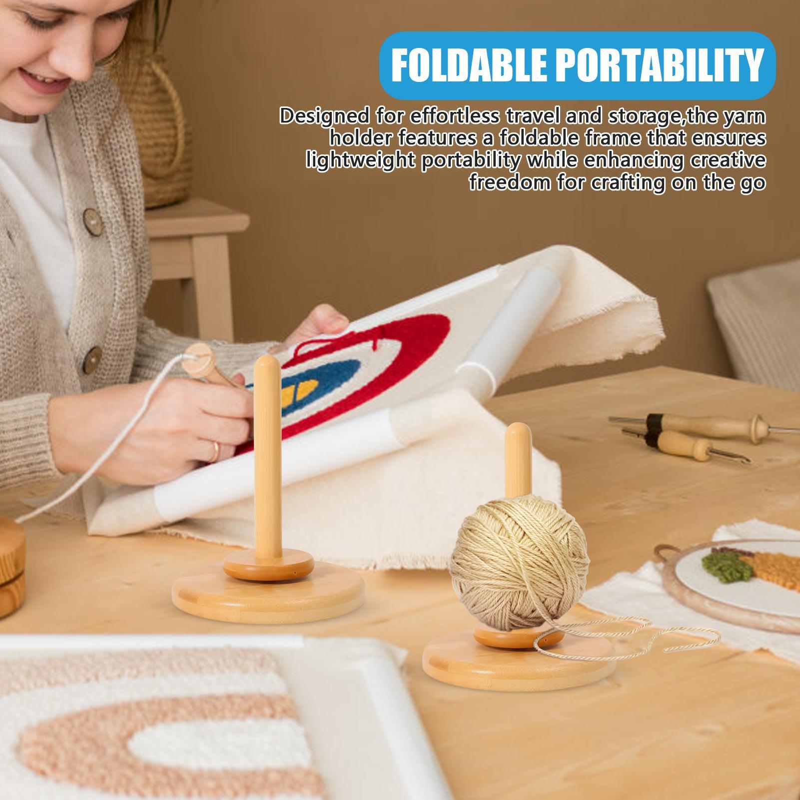 Yarn Holder Knitting Yarn Wind – обзор и цена Embroidery Studio