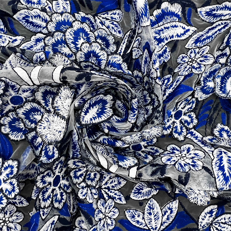 1yard Blue and white porcelain – обзор и цена Embroidery Wedding
