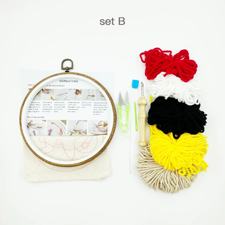 Xmas Punch Needle Embroidery K – обзор и цена Embroidery Xmas Kits