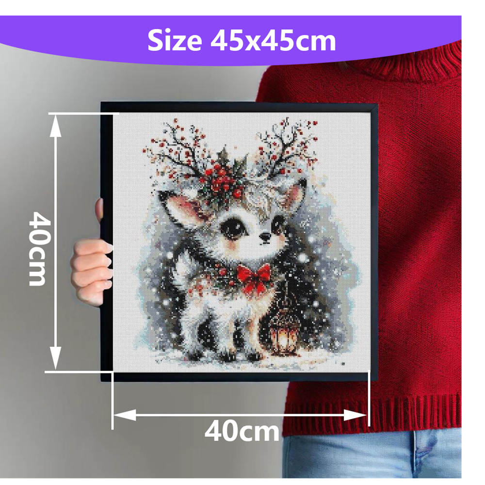 Full Drill Diamond Embroidery  – обзор и цена Embroidery Xmas Kits
