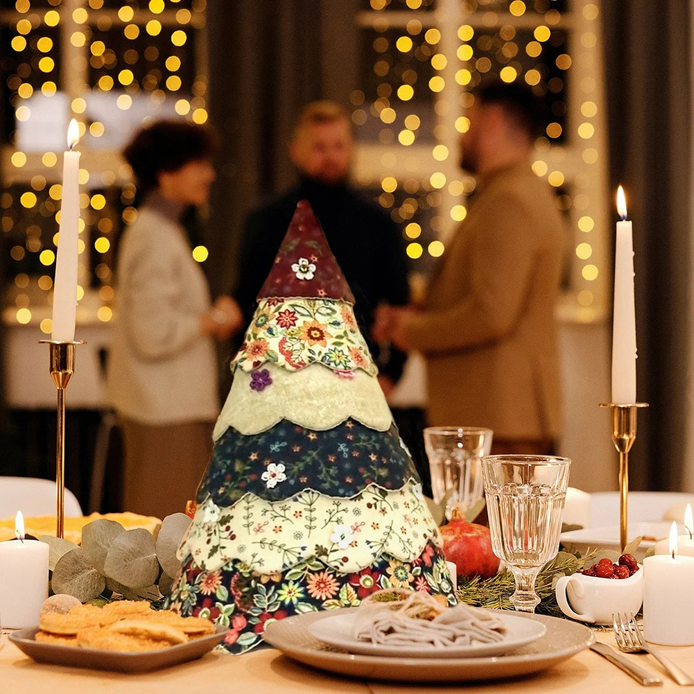 Xmas Tree Hand-made Templates  – обзор и цена Embroidery Xmas Kits
