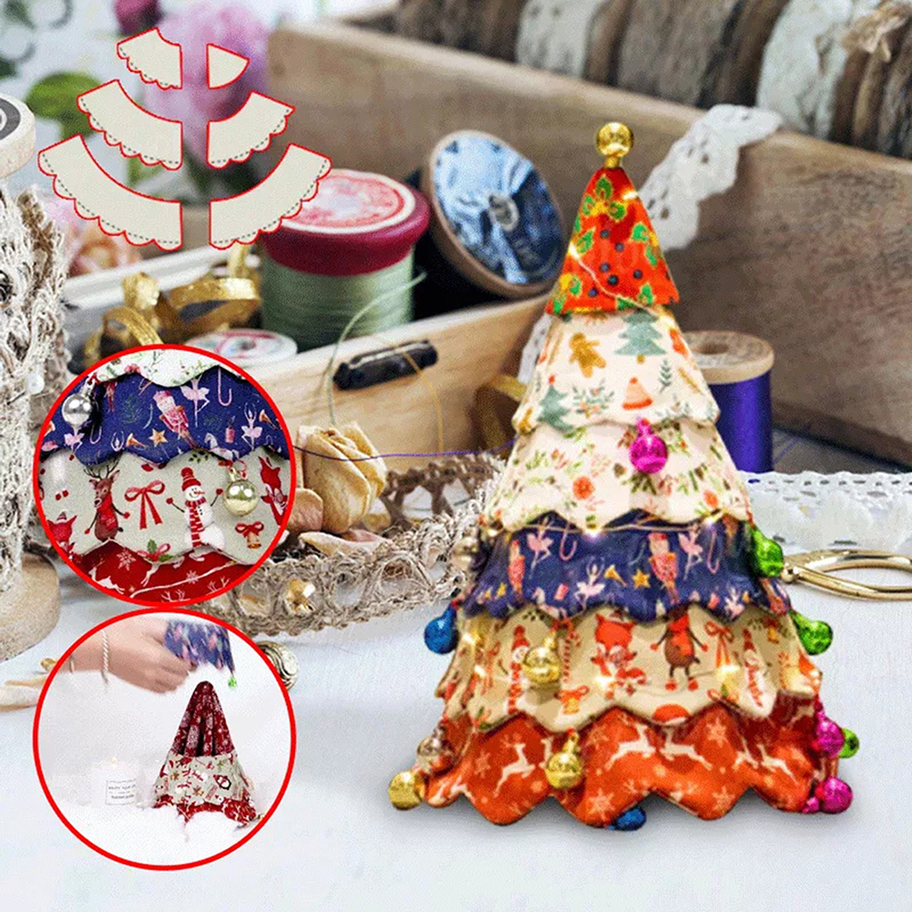 Xmas Tree Hand-made Templates  – обзор и цена Embroidery Xmas Kits