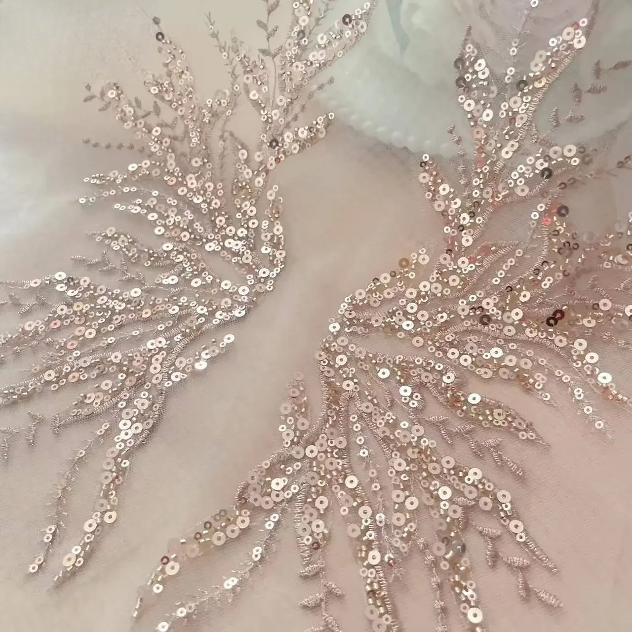 5Pair-2Pair.Rose Gold Sequin T – обзор и цена Embroidery Rose