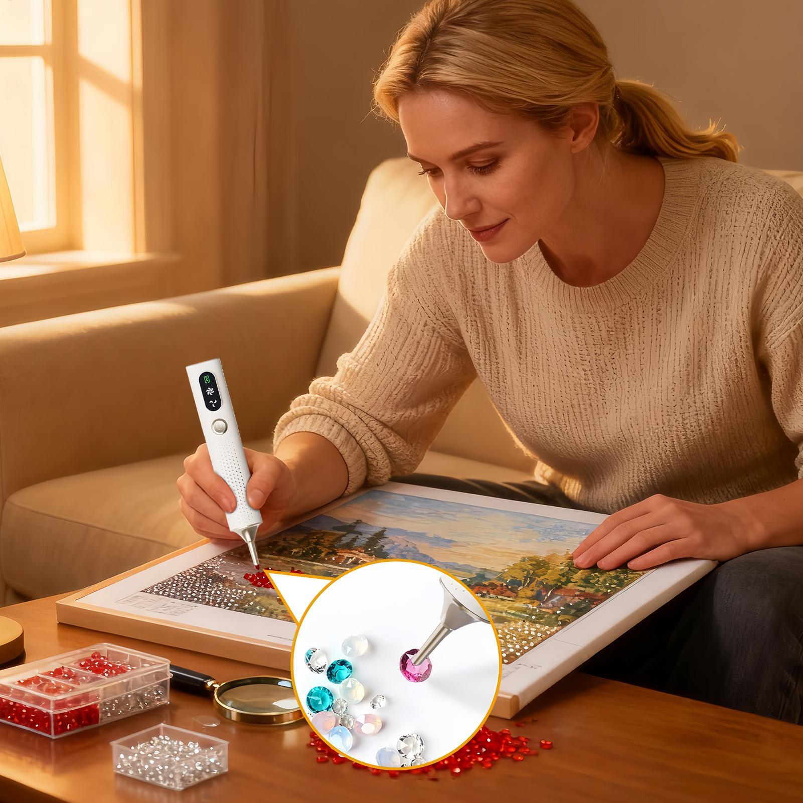 Rechargeable Wireless Diamond  – обзор и цена Embroidery Needle Pen