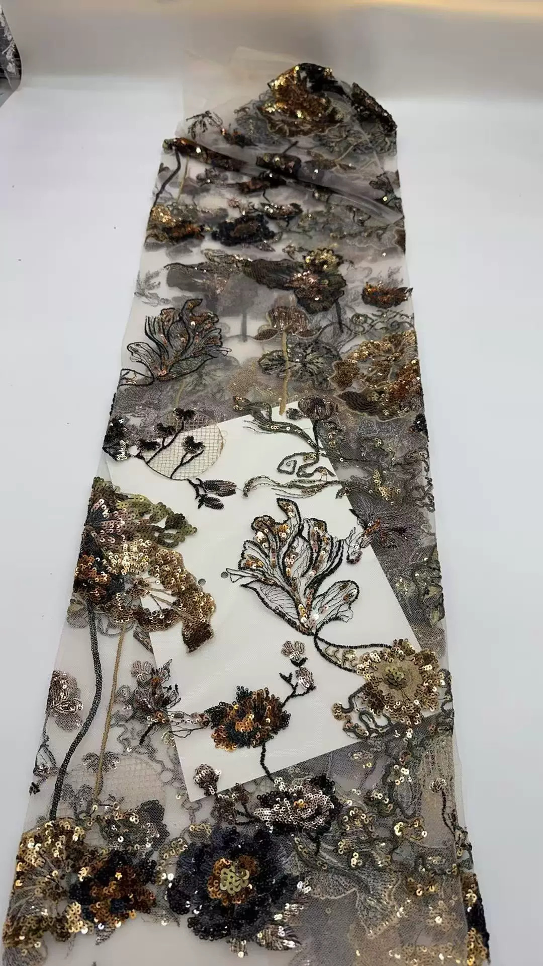 1yard Pearl tube sequin embroi – обзор и цена Embroidery Wedding