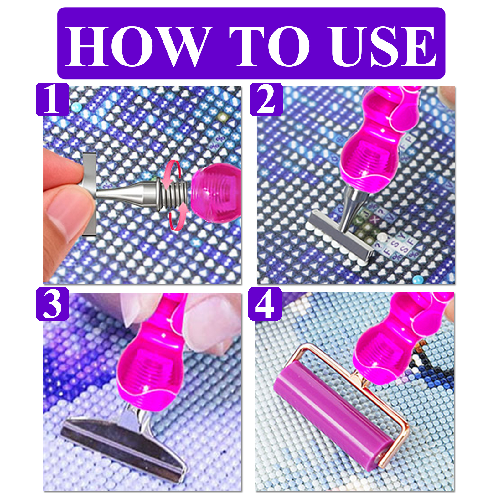 5D DIY Resin Diamond Painting  – обзор и цена Embroidery Needle Pen