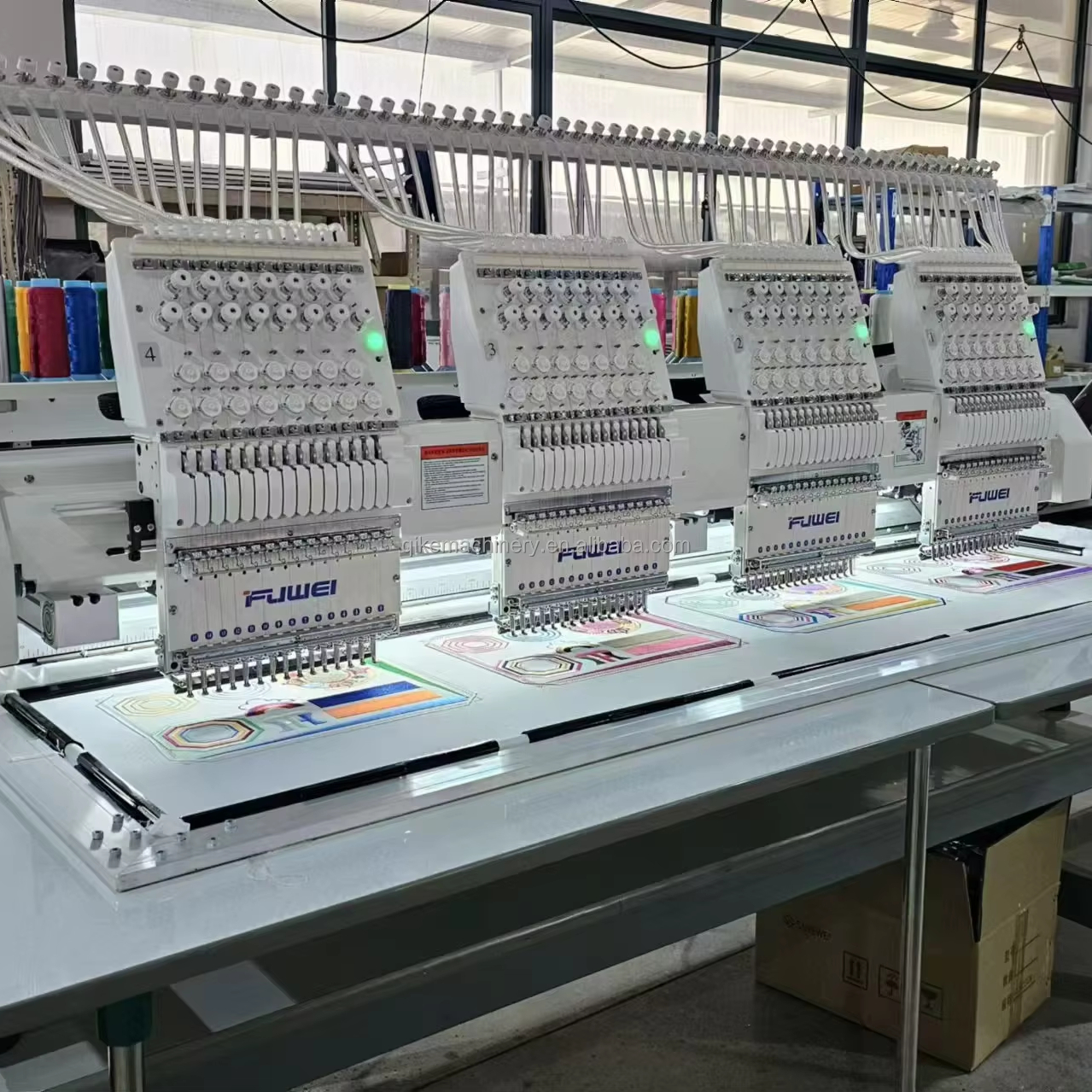 QK-1504 High Quality 4 Heads 1 – обзор и цена Embroidery Tshirt