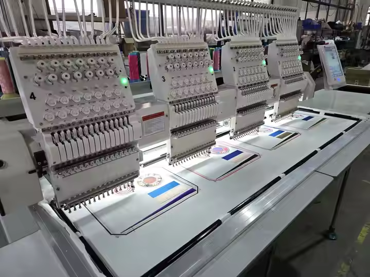 QK-1504 High Quality 4 Heads 1 – обзор и цена Embroidery Tshirt