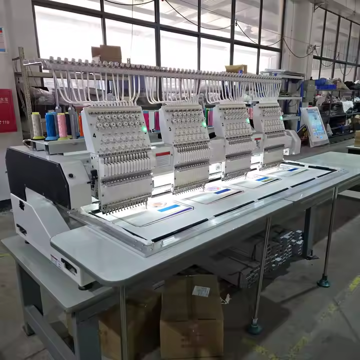 QK-1504 High Quality 4 Heads 1 – обзор и цена Embroidery Tshirt
