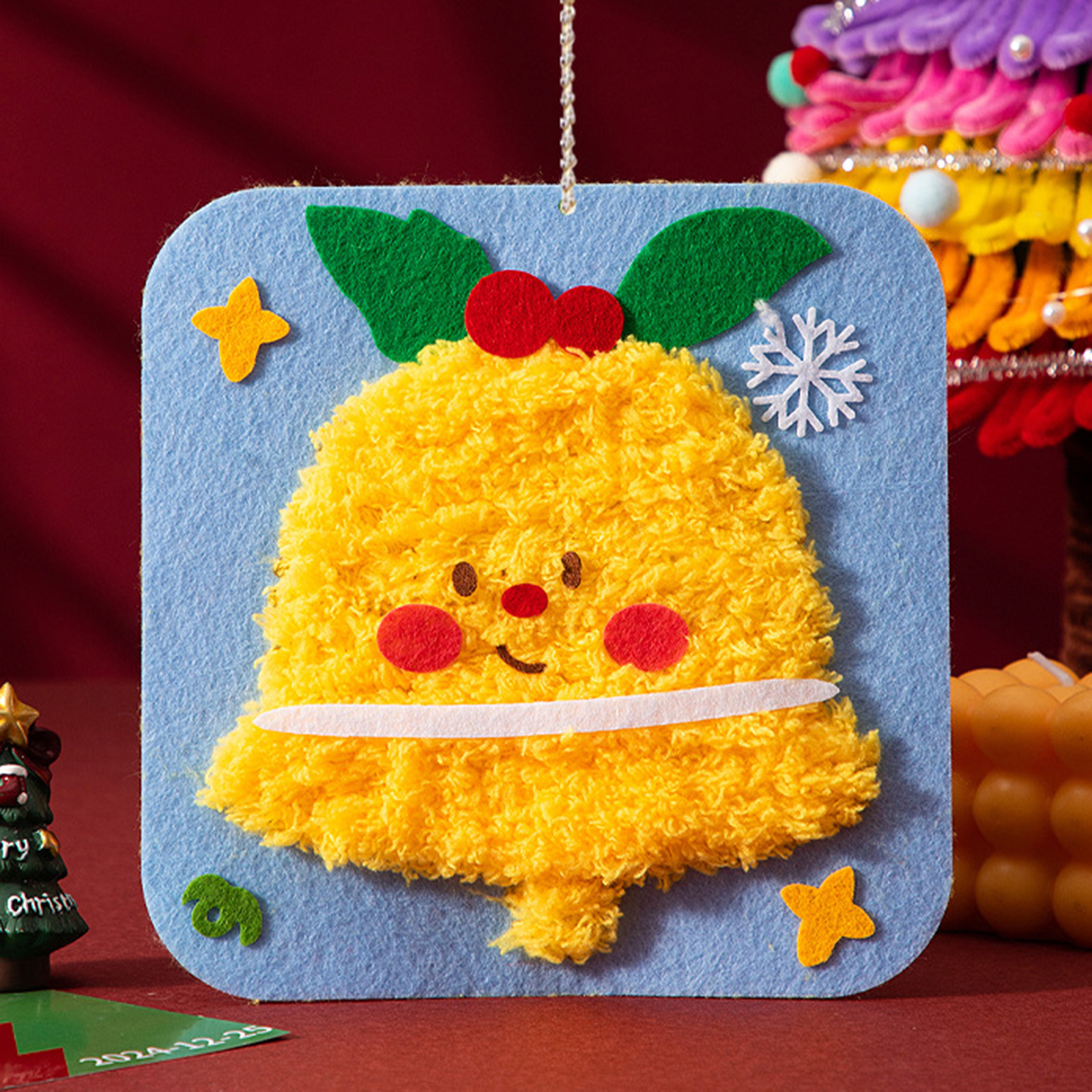 Lovely Animal Embroidery Doll  – обзор и цена Embroidery Xmas Kits