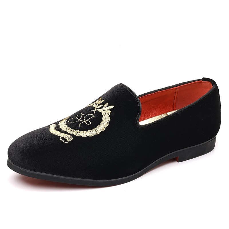 Luxury Designer Loafers Suede  – обзор и цена Embroidery Wedding