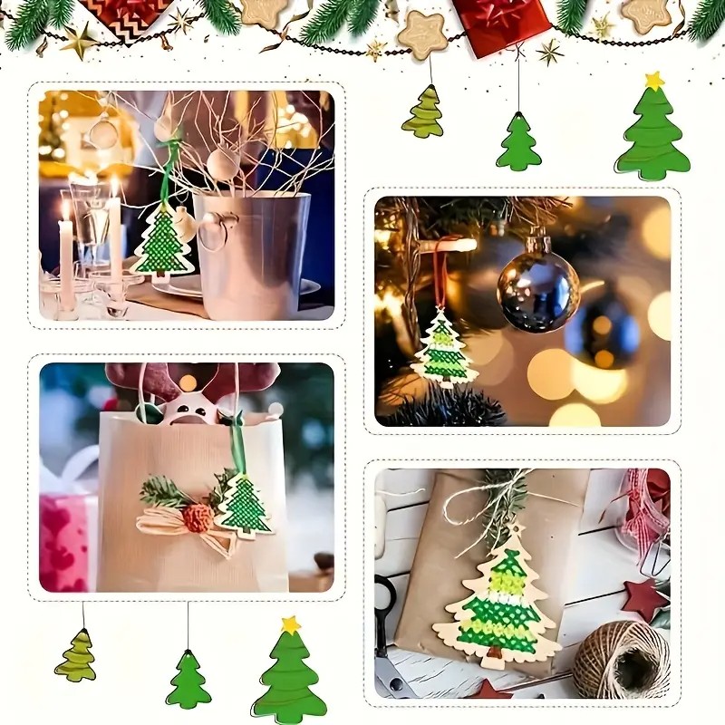 Cross Stitch Hanging Pendant G – обзор и цена Embroidery Xmas Kits