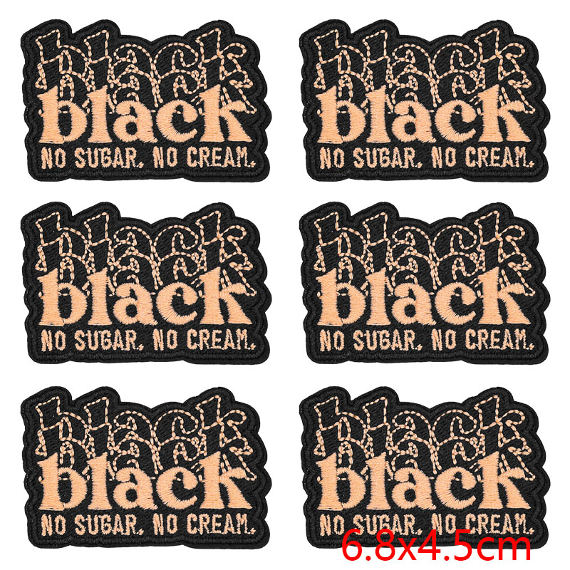 10PCS/Lots Black Girl Magic Co – обзор и цена Embroidery On Black Shirt