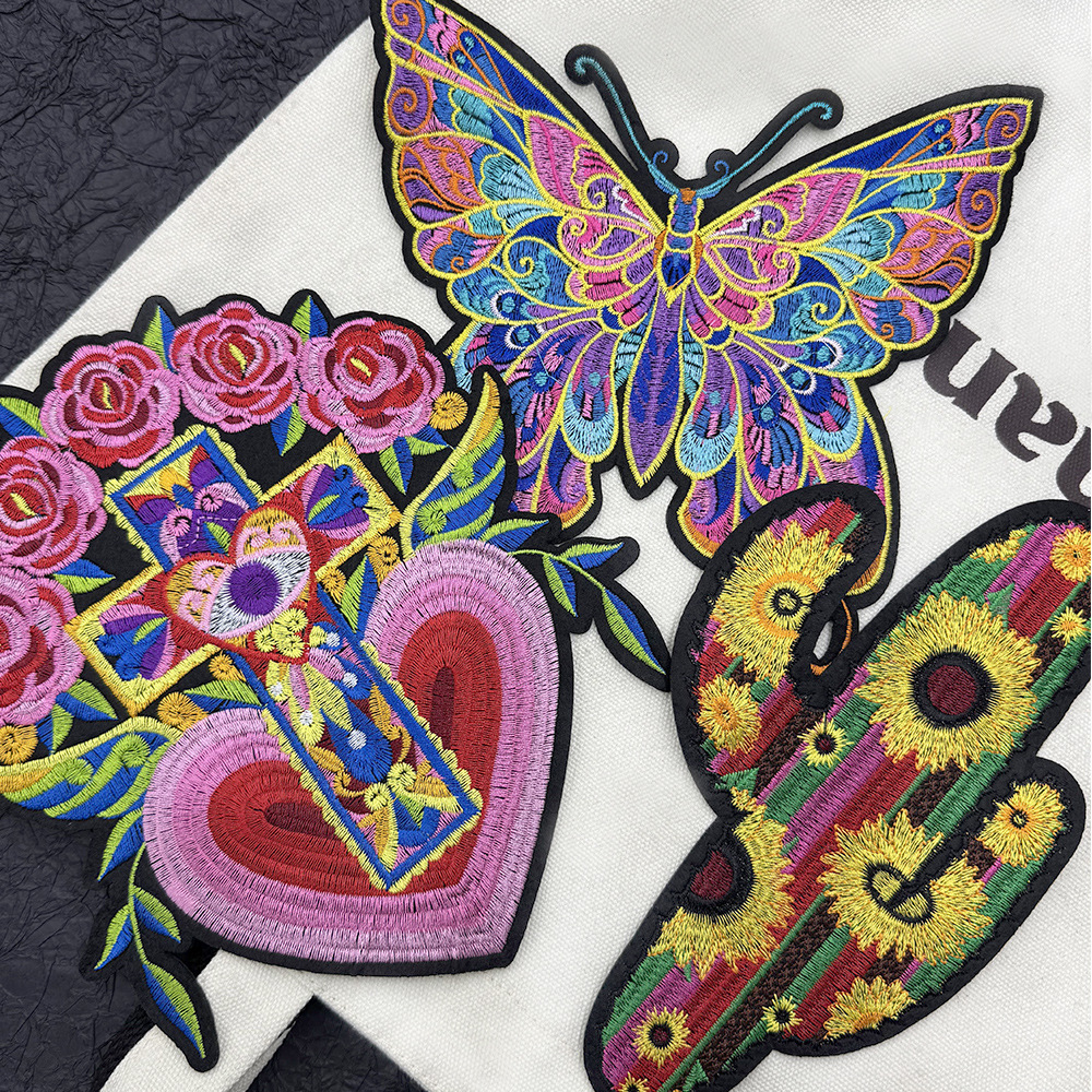 Ethnic style embroidery patch  – обзор и цена Embroidery X Pattern
