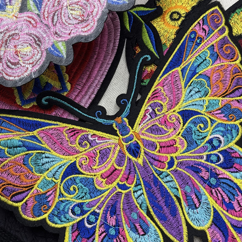 Ethnic style embroidery patch  – обзор и цена Embroidery X Pattern