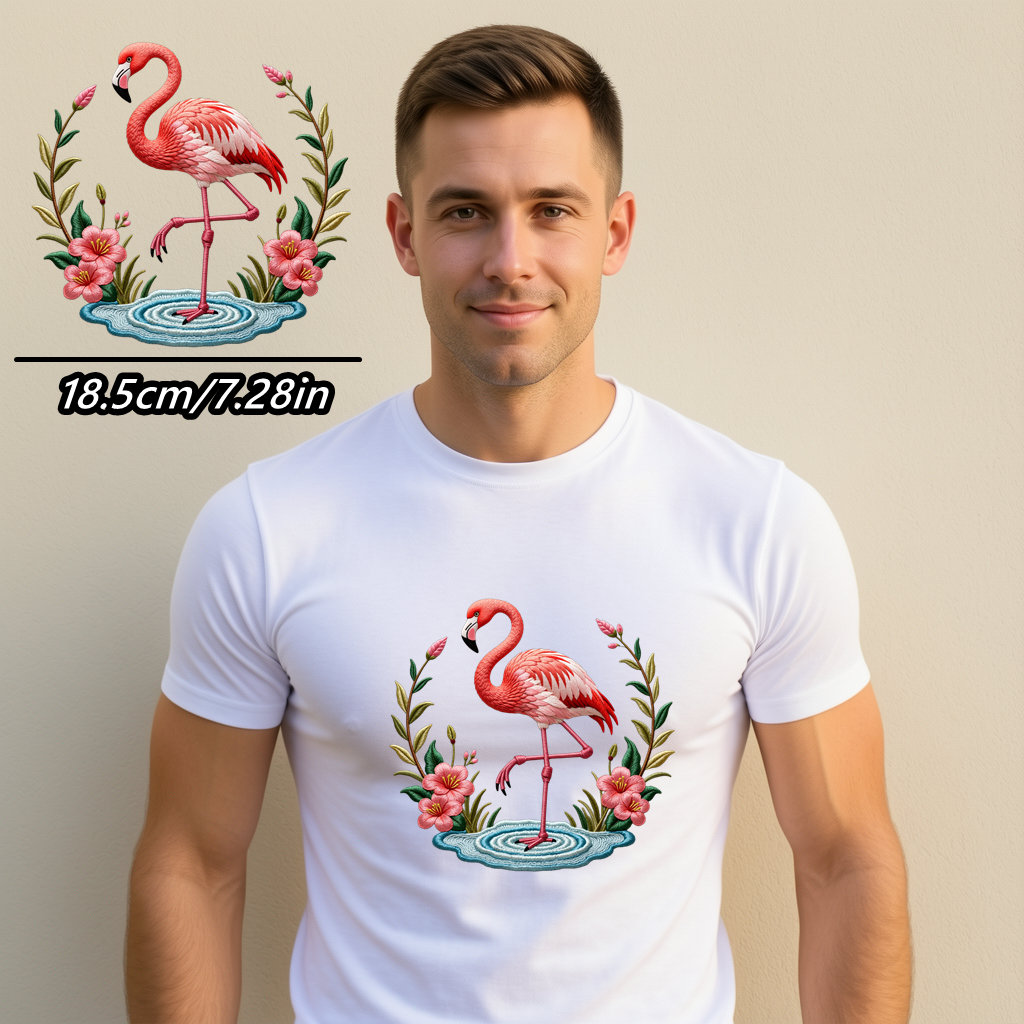 1 Piece of Bird Pattern Clothi – обзор и цена Embroidery Tshirt