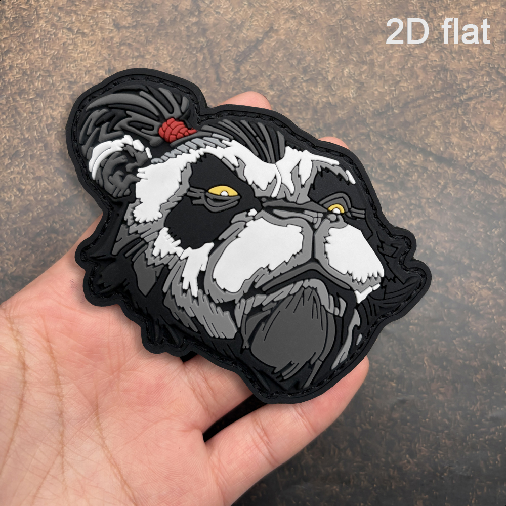 A Red String Panda Pvc Materia – обзор и цена Embroidery Effect