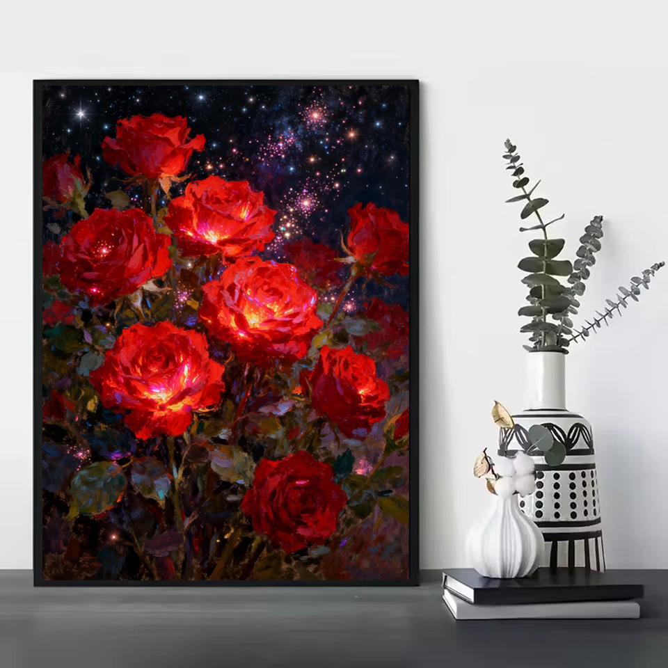 Frameless,2026 Diamond Paintin – обзор и цена Embroidery Rose