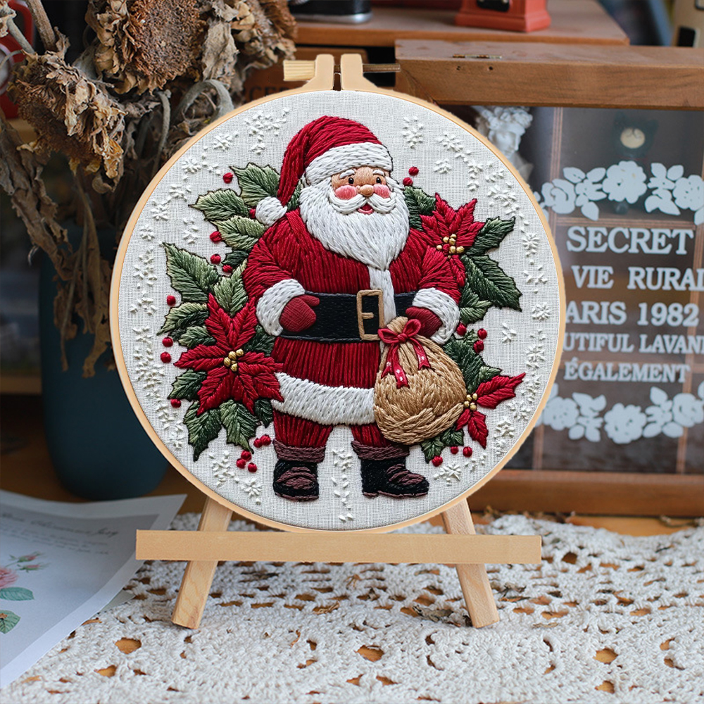 1 Set Christmas Embroidery Kit – обзор и цена Embroidery Xmas Kits