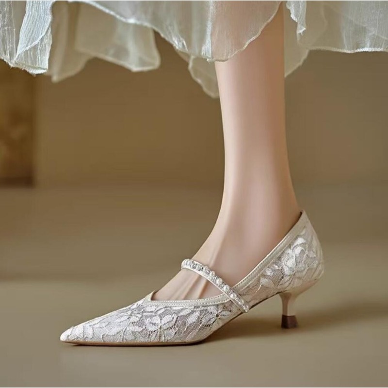 Sexy Lace Embroidery High Heel – обзор и цена Embroidery Wedding