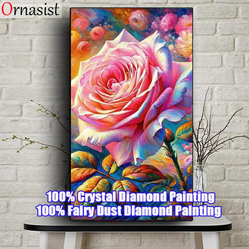 Large Size Picture Full Crysta – обзор и цена Embroidery Rose