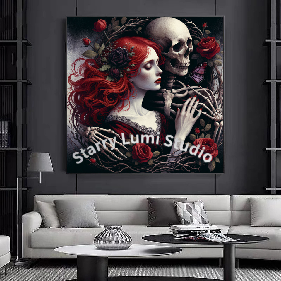 5D Diamond Painting Gothic Lad – обзор и цена Embroidery Rose