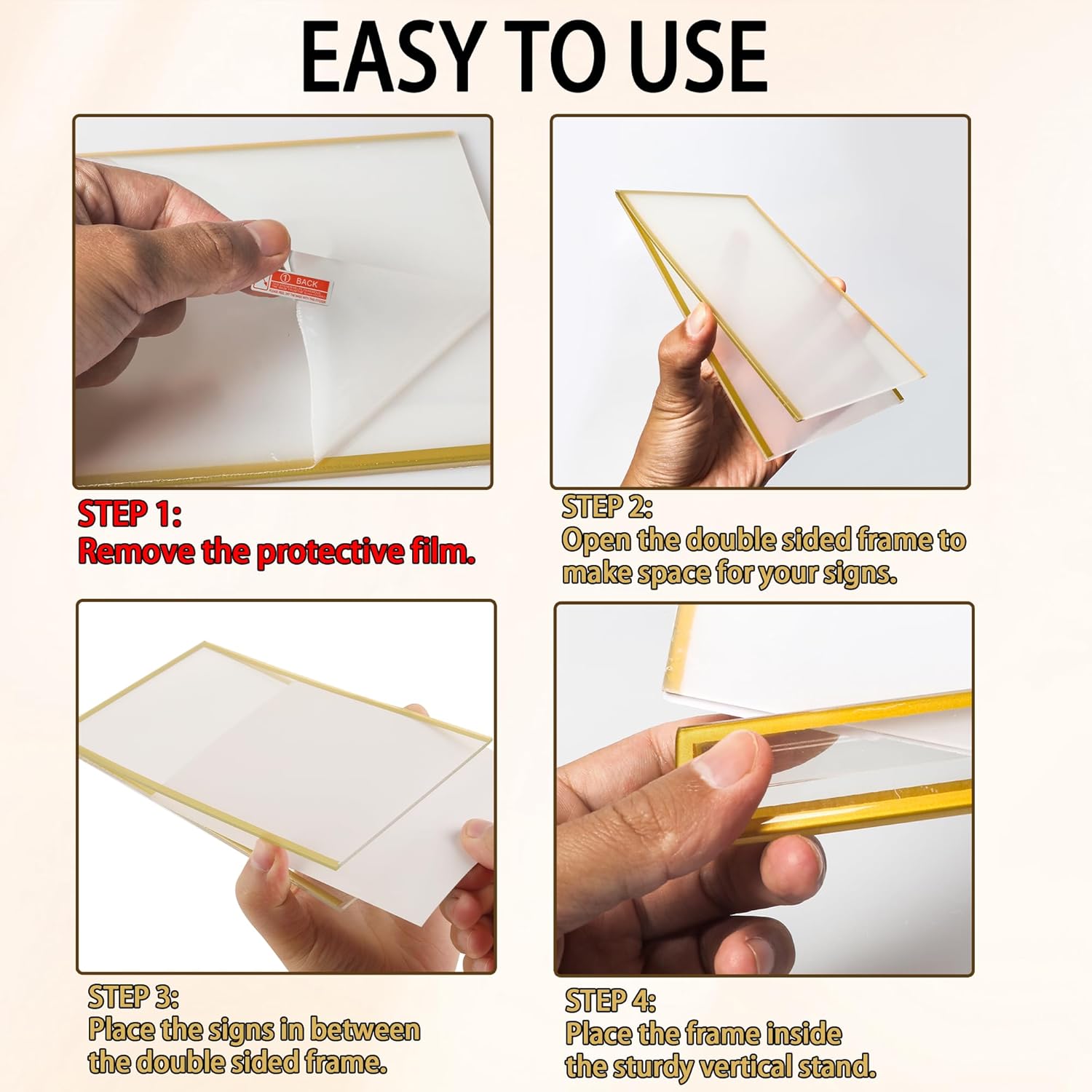 4x6inch Acrylic Sign Holder Wi – обзор и цена Embroidery Studio