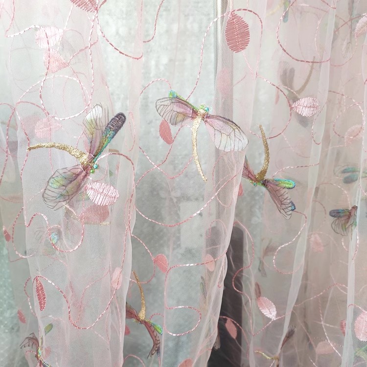 1yard Blue pink mesh fabric Th – обзор и цена Embroidery Wedding