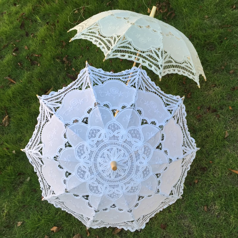 New Vintage Lace Umbrella Hand – обзор и цена Embroidery Wedding