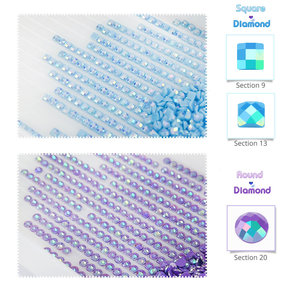 AB Diamond Mosaic Blue Cat Rom – обзор и цена Embroidery Lovers