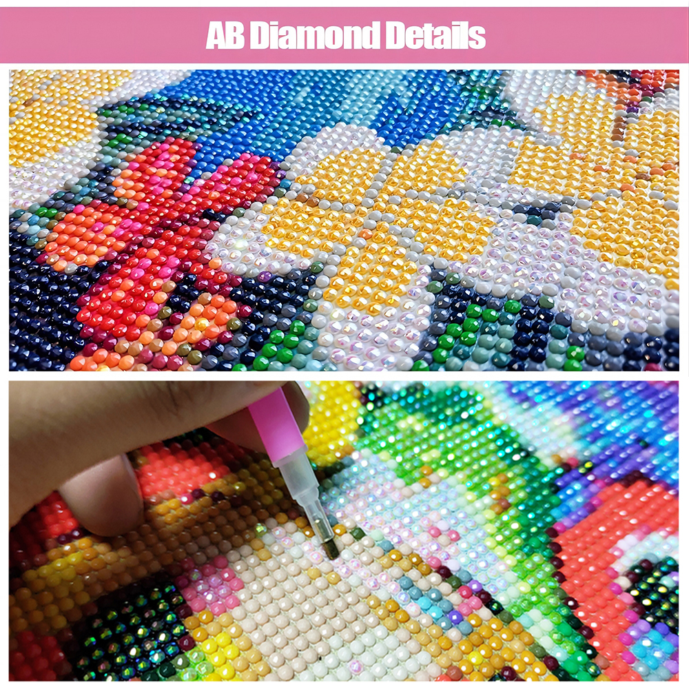 AB Diamond Mosaic Blue Cat Rom – обзор и цена Embroidery Lovers