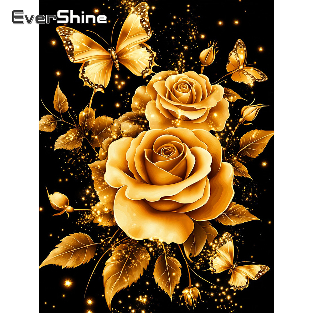 1PC frameless  Diamond Paintin – обзор и цена Embroidery Rose