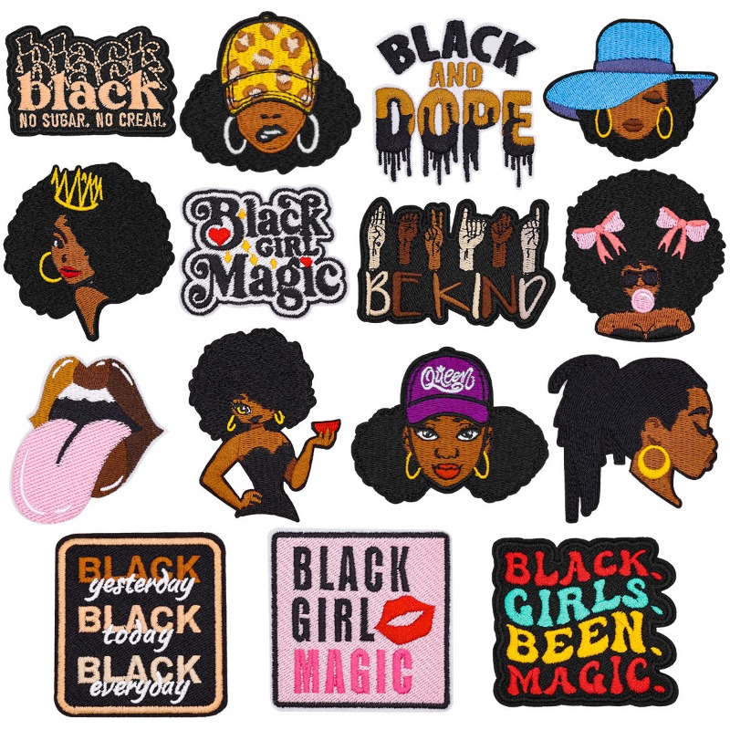 Black Girl Magic Cool Face Wom – обзор и цена Embroidery On Black Shirt