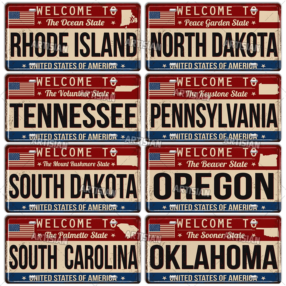 Artisian USA US License Plate  – обзор и цена Embroidery Studio