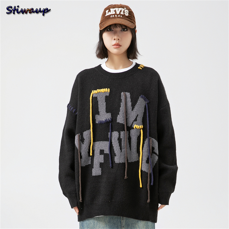 Ladies Oversize Sweater Woman  – обзор и цена Embroidery Alphabet Designs