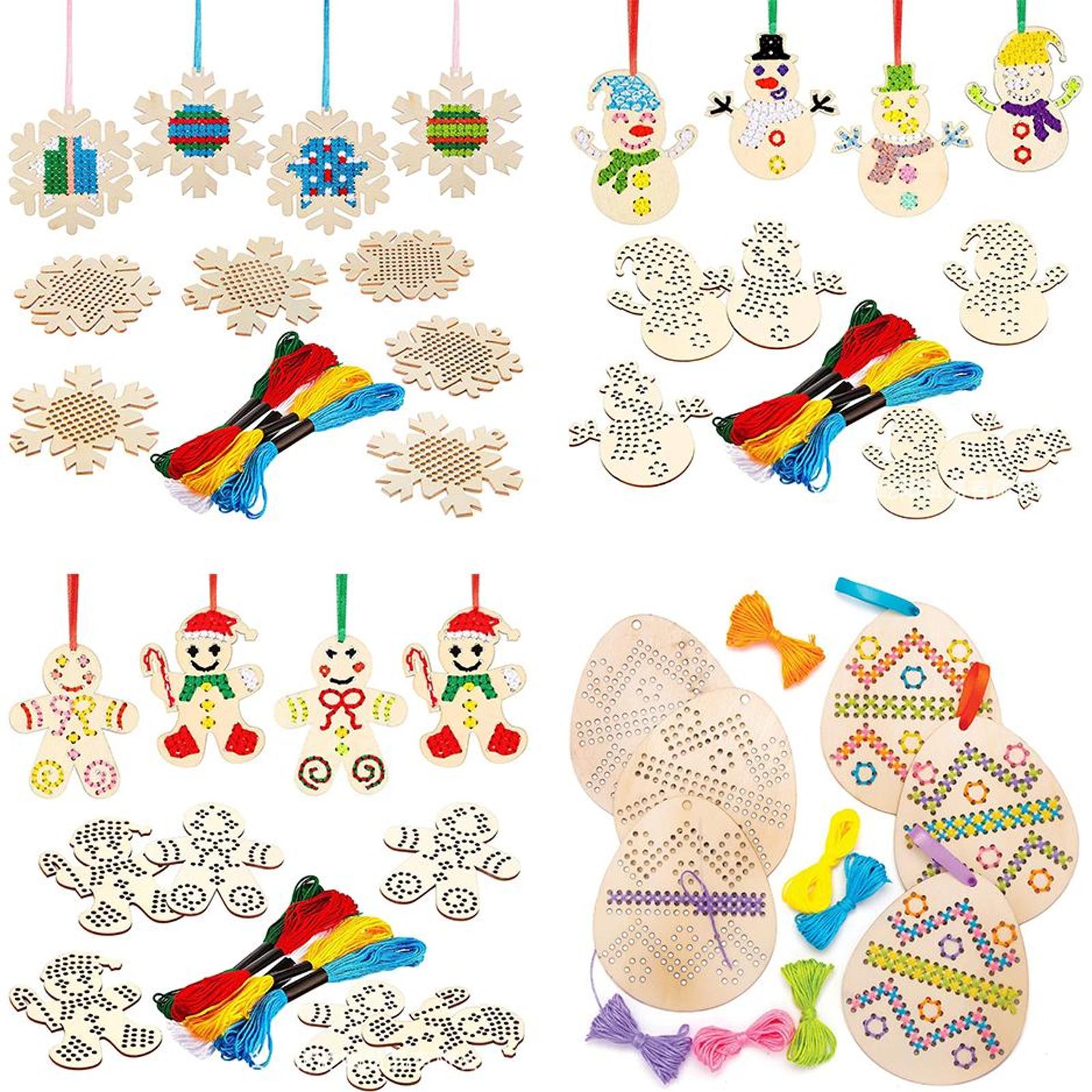 Cross Stitch Hanging Pendant E – обзор и цена Embroidery Xmas Kits