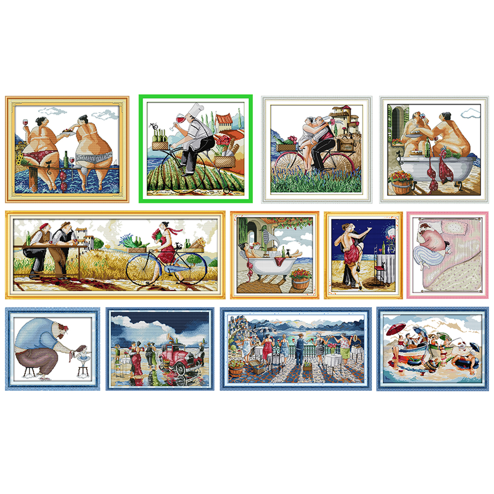Cross Stitch Kits for Beach, F – обзор и цена Embroidery Lovers