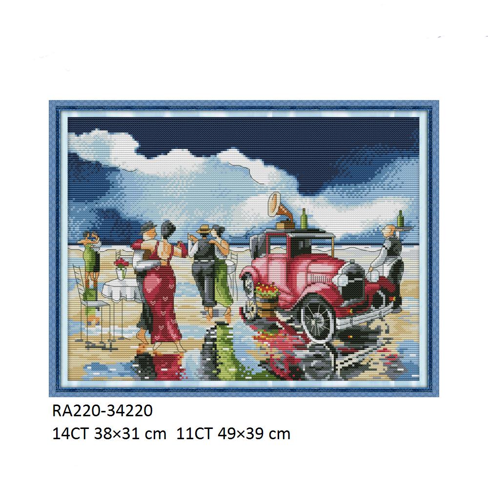 Cross Stitch Kits for Beach, F – обзор и цена Embroidery Lovers