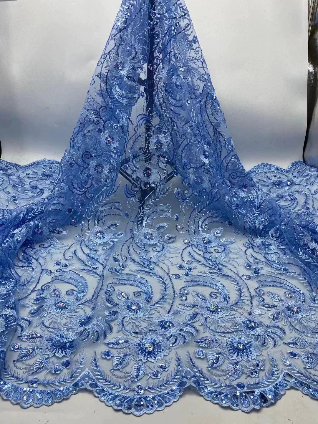 5yard soft lace Fabric Multi c – обзор и цена Embroidery Wedding
