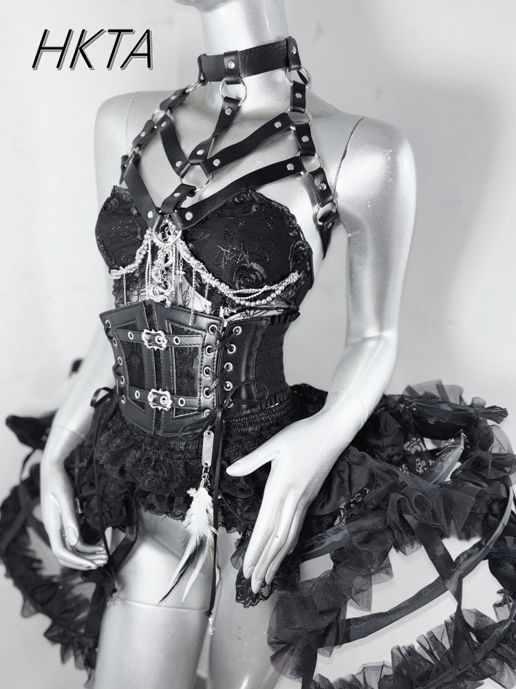 Dark Style Goth Metal Chain Wa – обзор и цена Embroidery Rose