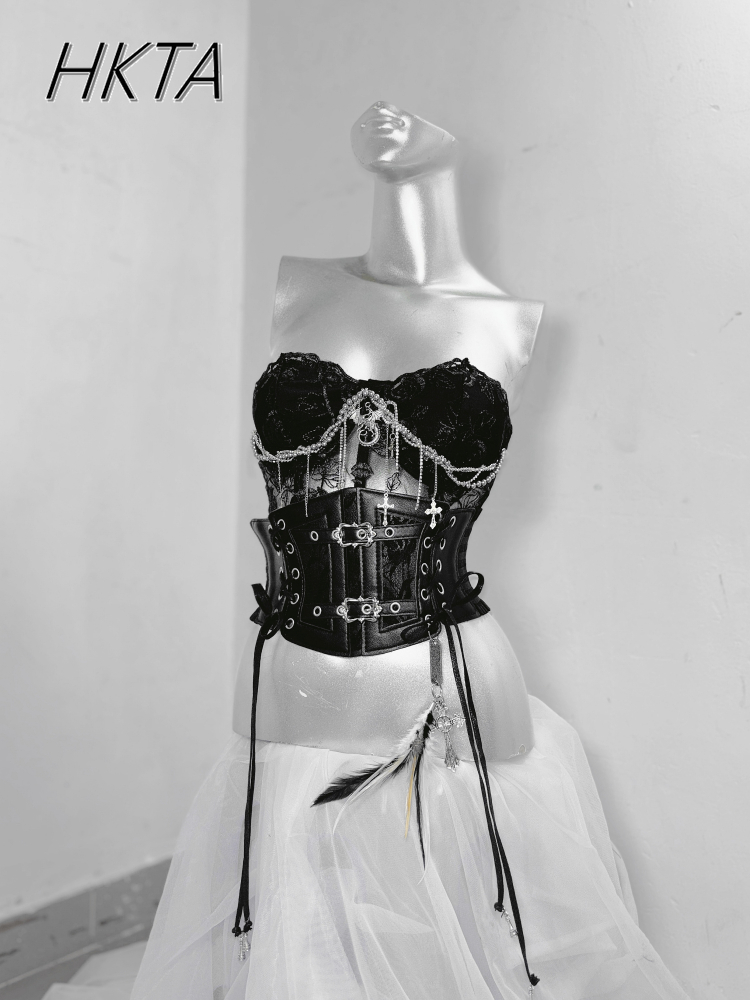 Dark Style Goth Metal Chain Wa – обзор и цена Embroidery Rose