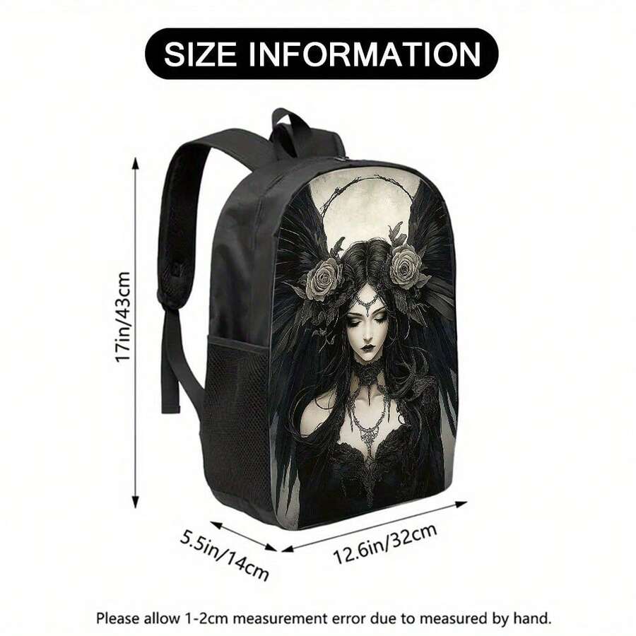 Gothic Phantom Angel Backpack  – обзор и цена Embroidery Rose