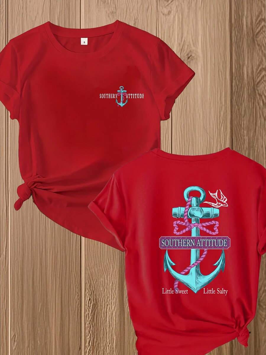 Reversible Southern Attitude A – обзор и цена Embroidery Tshirt