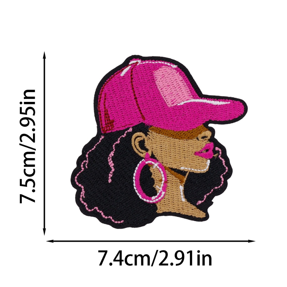 Black Girl Embroidery Patch DI – обзор и цена Embroidery On Black Shirt